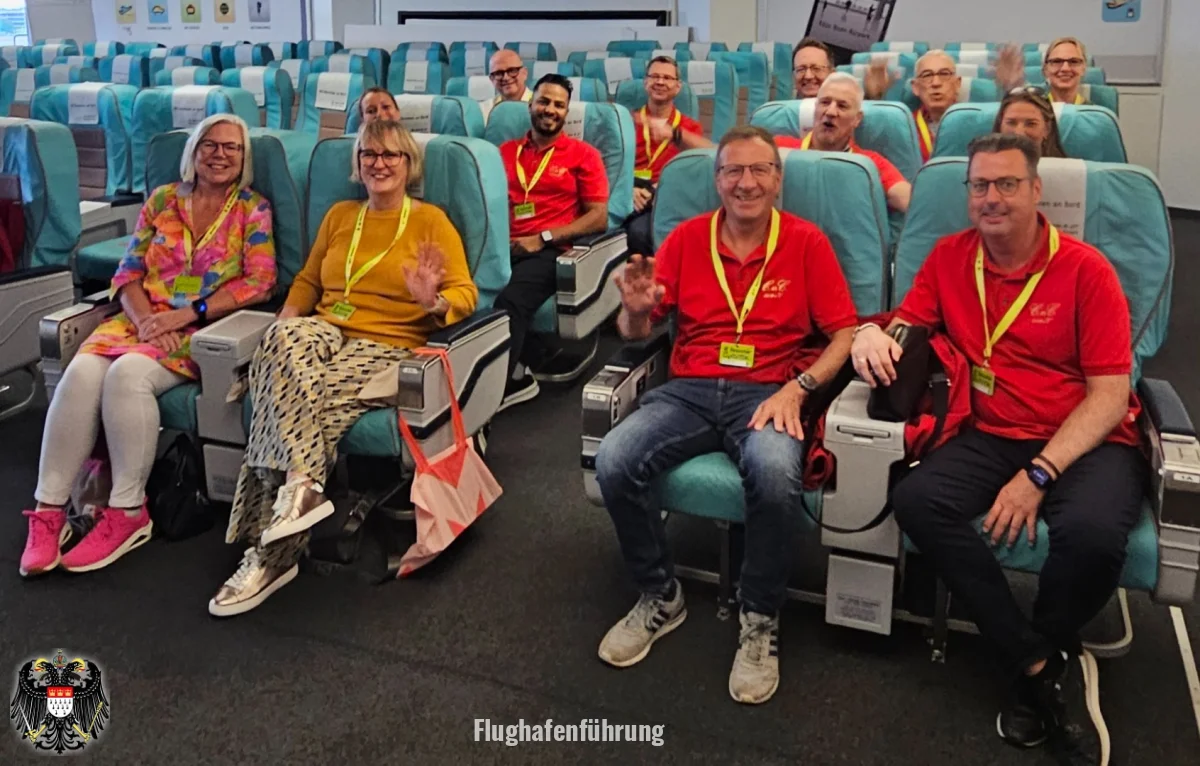 Die Chevaliers auf exklusiver Mission am Köln/Bonn Airport! ✈️